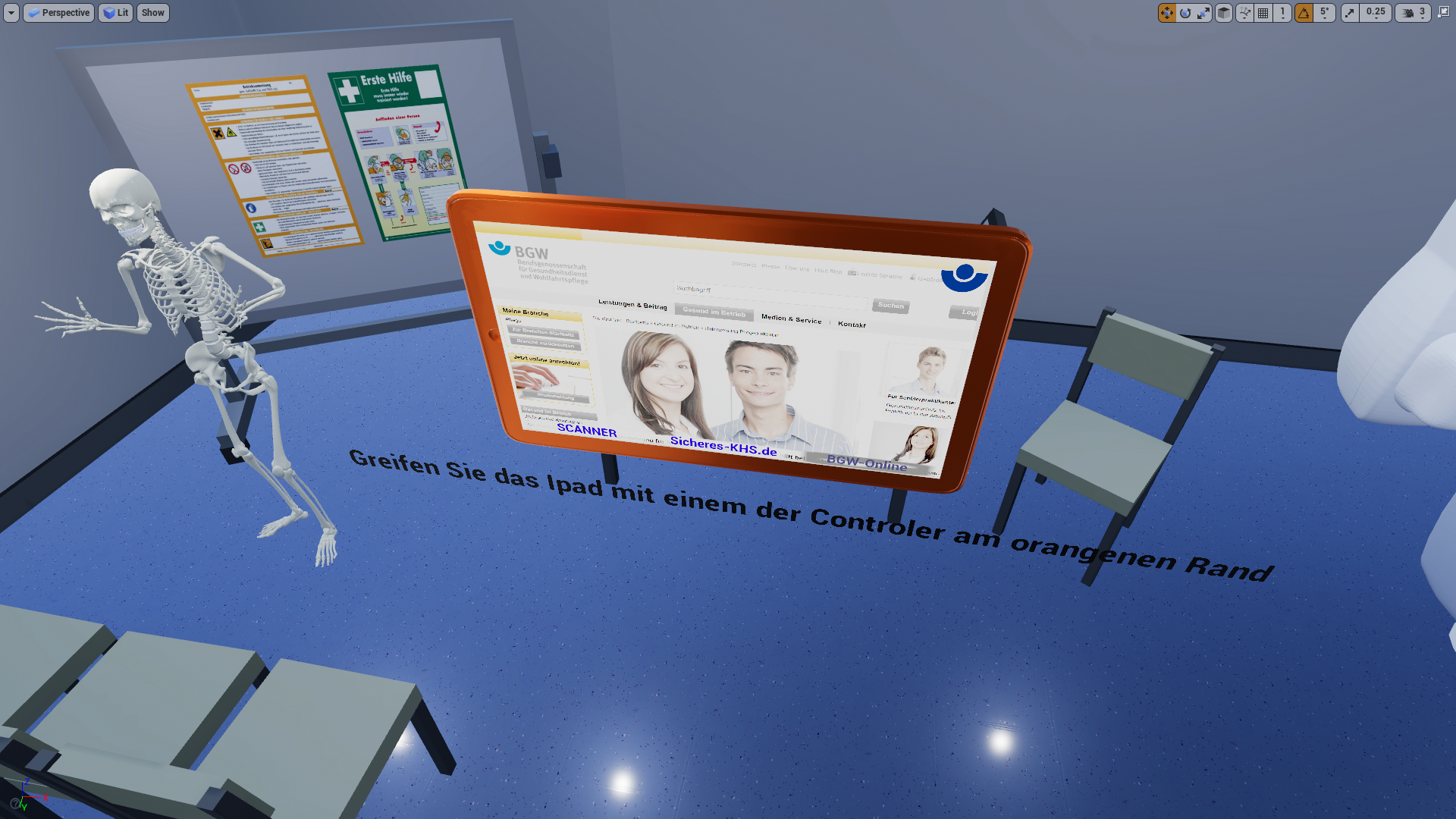 „Das Krankenhaus als virtuelle Lernwelt“