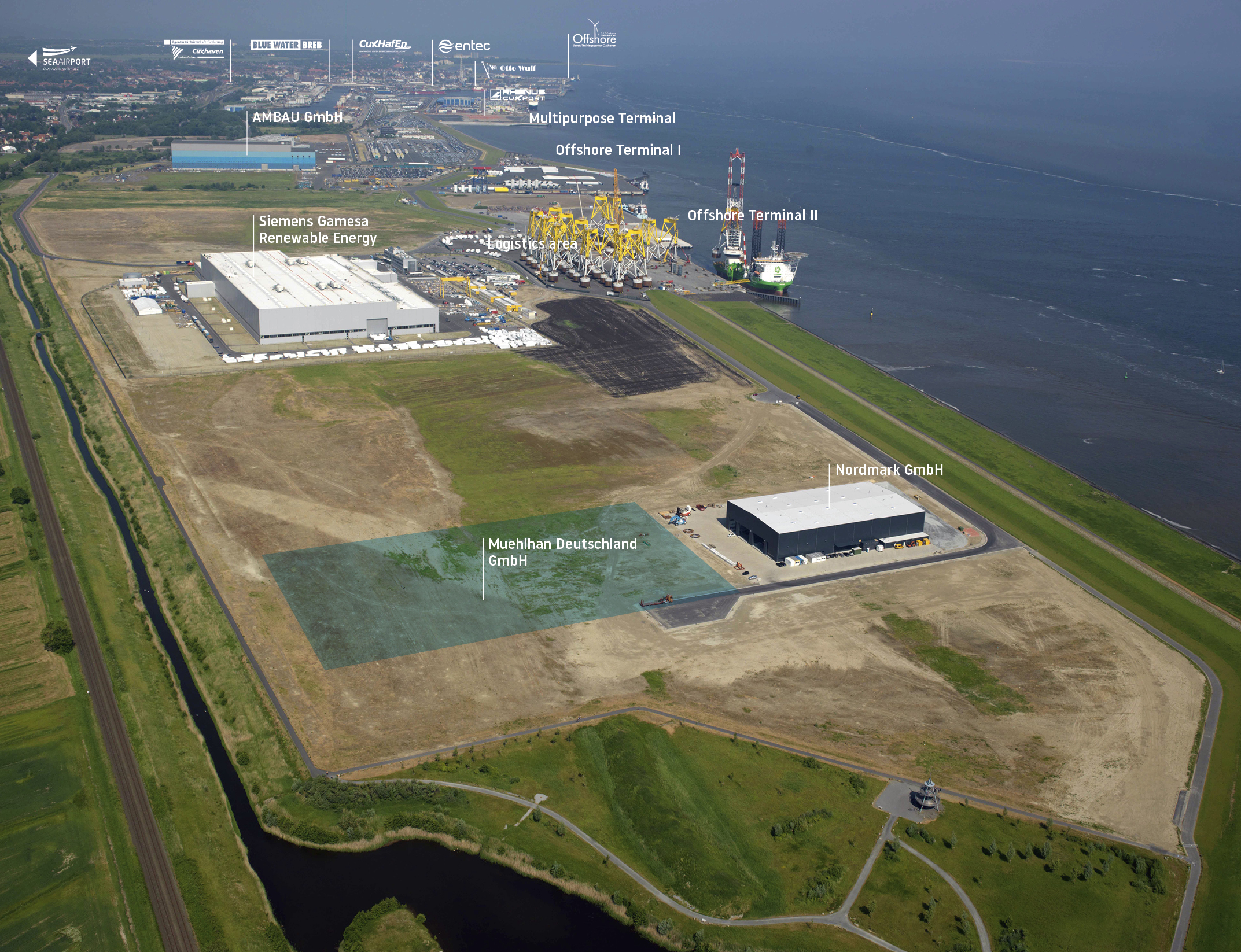 Deutsches Offshore-Industrie-Zentrum Cuxhaven entsteht