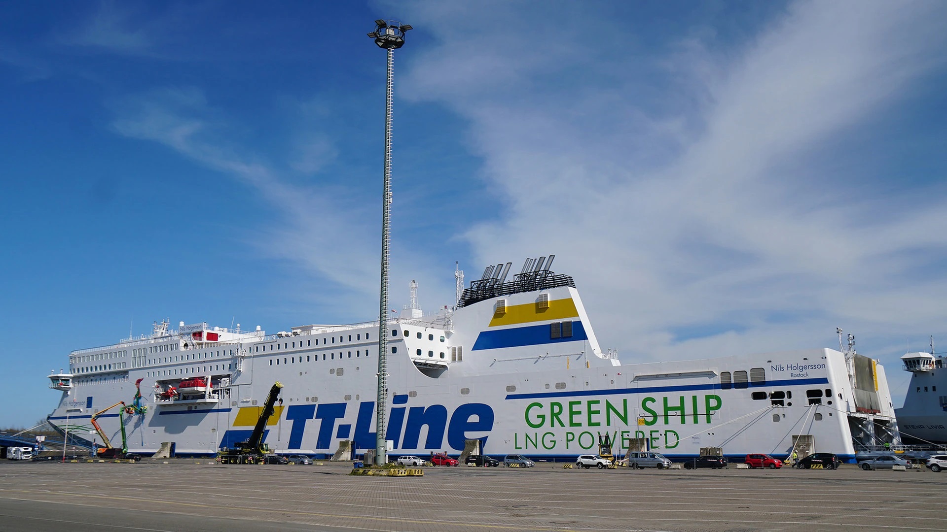 TT-Line betreibt mit „Nils Holgersson“ die größte LNG-Fähre der Welt