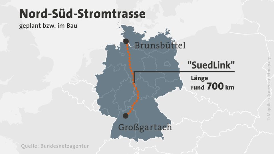 SuedLink – Bahn frei für ein Erdkabel durch Deutschland